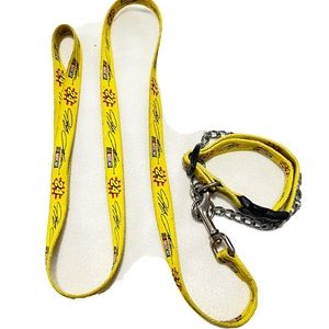 NASCAR Jeff Gordon dog collar + leash Tuff small